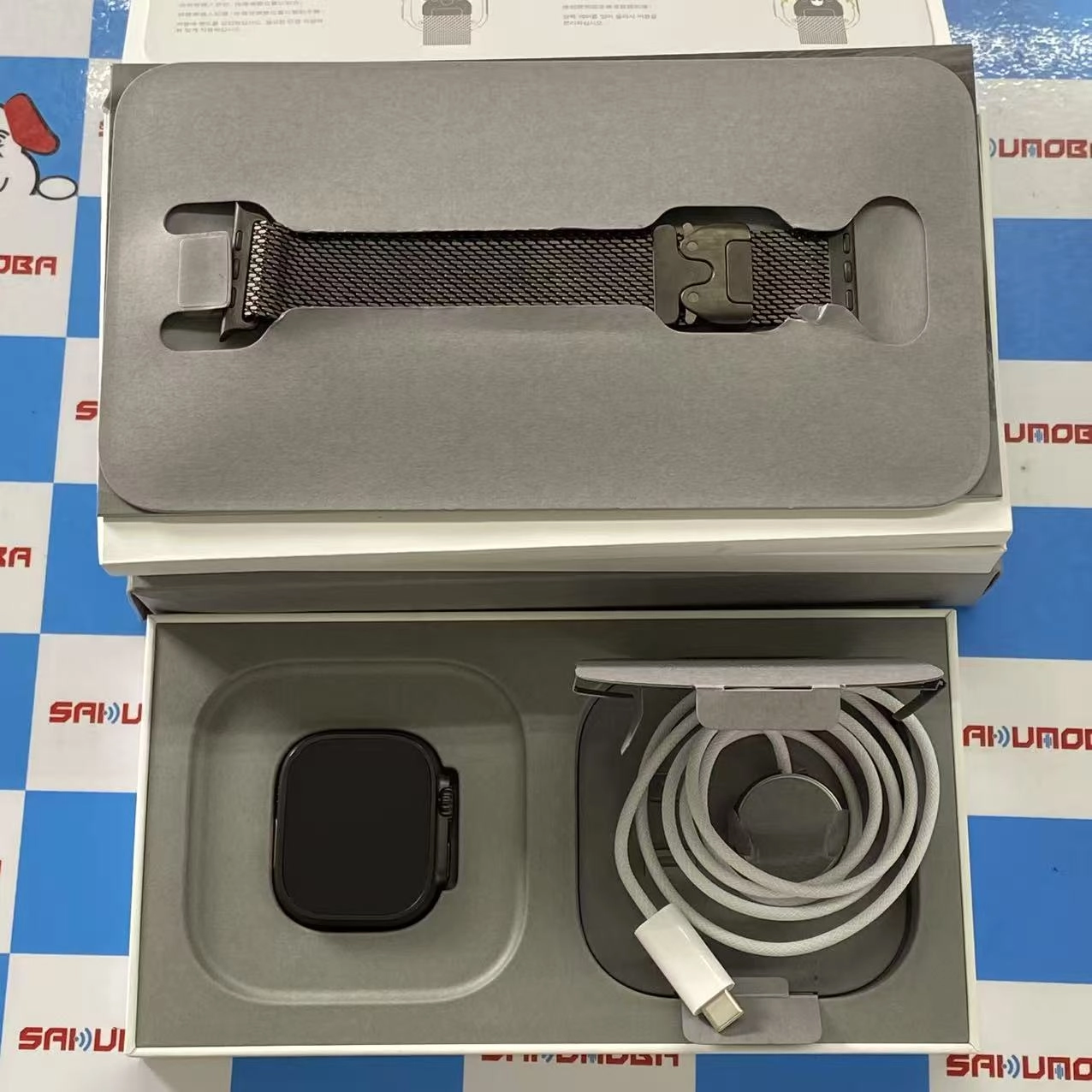 Apple Watch Ultra3 49mm GPS+Cellularモデル 64GB ブラック MF1T4J/A AU版SIMフリー au