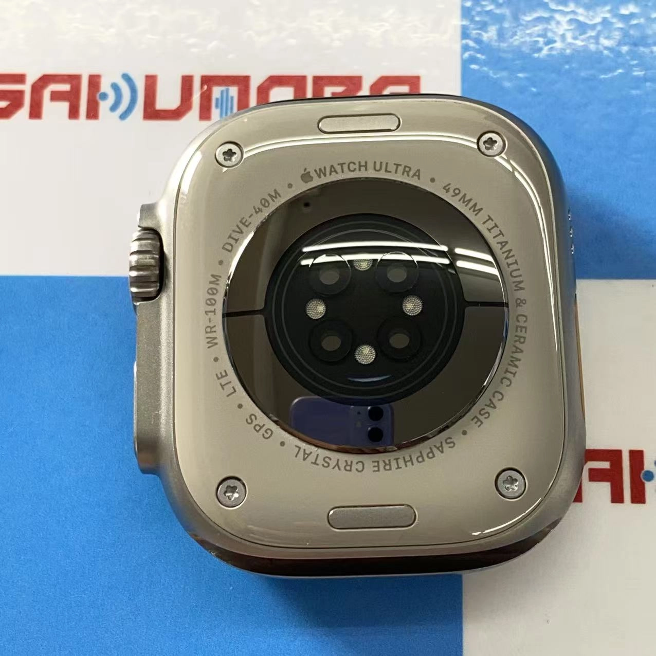 Apple Watch Ultra 49mm GPS+Cellularモデル 32GB ナチュラル MQFL3J/A SIMフリー美品