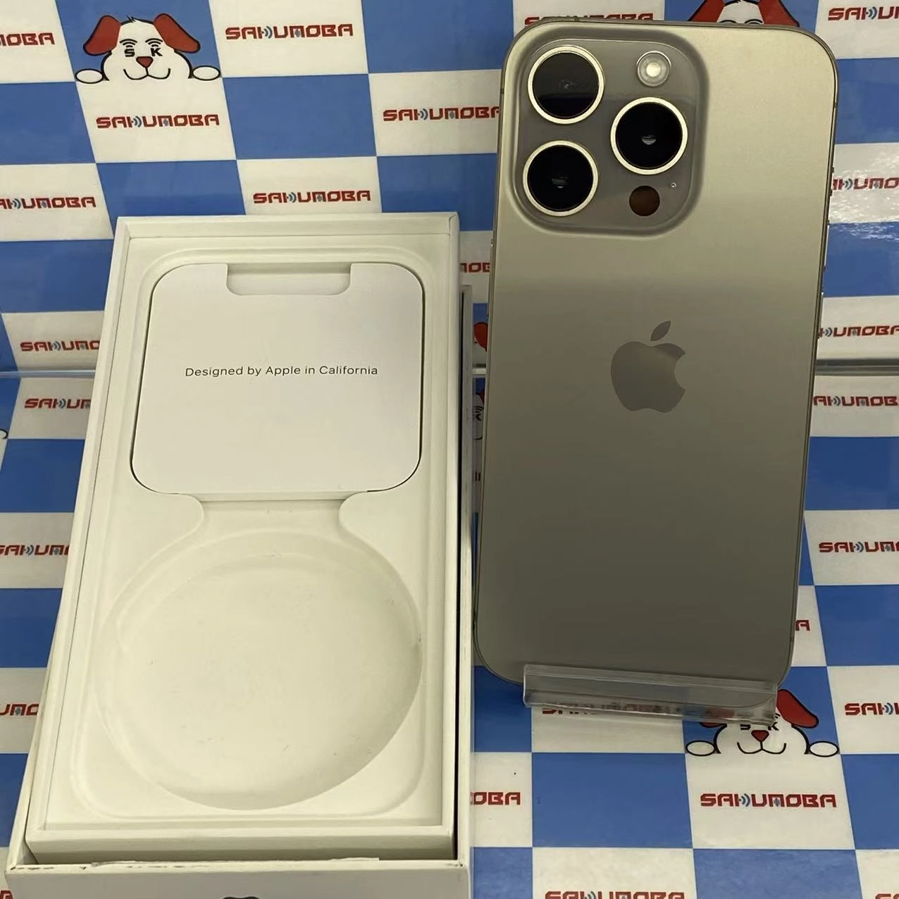 iPhone15 Pro 128GB ナチュラルチタニウム MTU93J/A docomo版SIMフリー