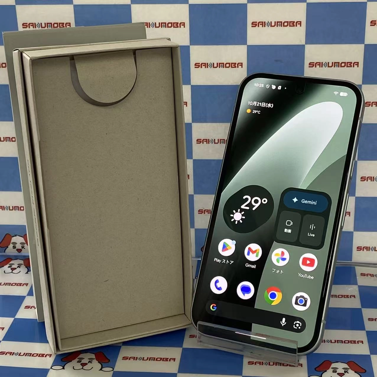 Google Pixel 10a 128GB Fog GV0BP SoftBank版SIMフリー美品