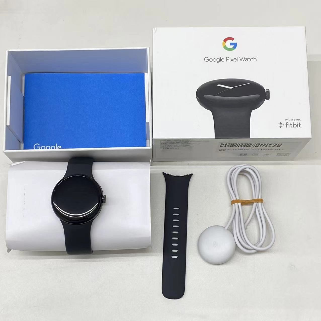 Google Pixel Watch Wi-Fiモデル Matte Black GA03119-TW 極美品