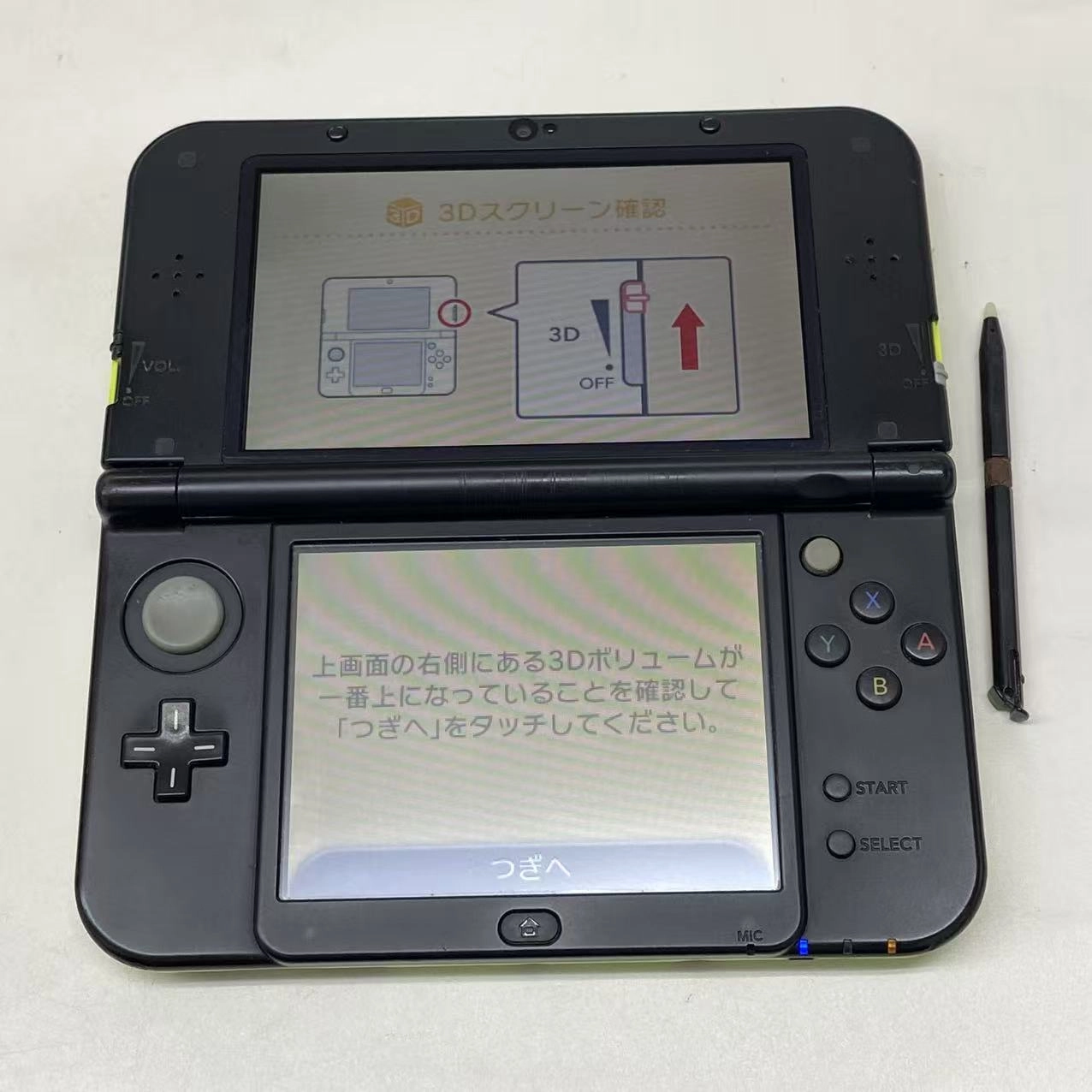 NEWニンテンドー3DS LL ライム&times;ブラック NEWニンテンドー3DS LL