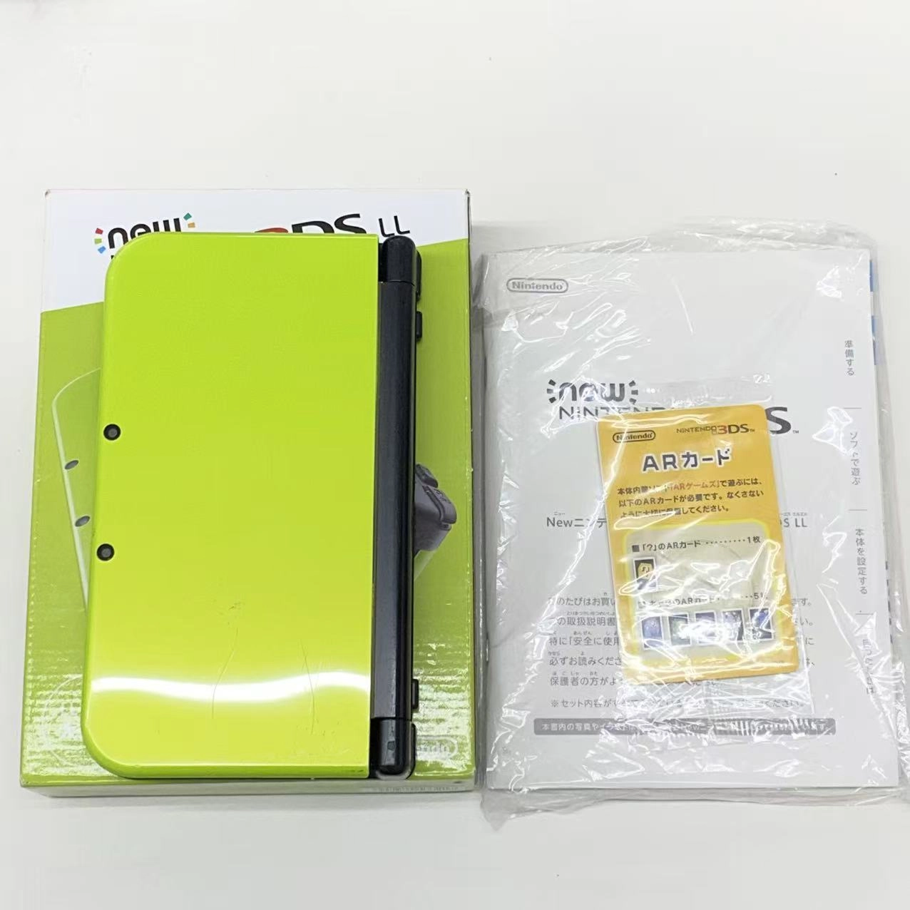 NEWニンテンドー3DS LL ライム&times;ブラック NEWニンテンドー3DS LL