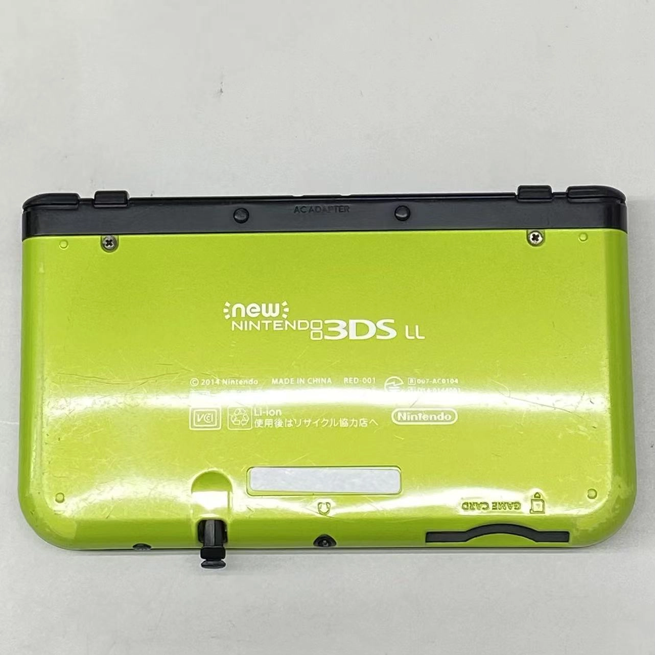 NEWニンテンドー3DS LL ライム&times;ブラック NEWニンテンドー3DS LL