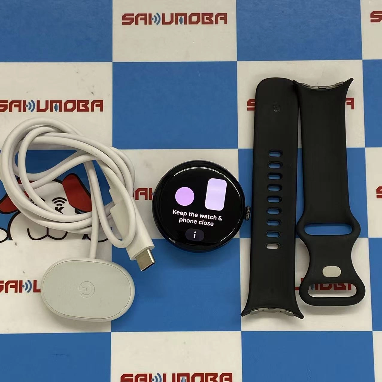 Google Pixel Watch 4 41mm WiFiモデル 32GB Matte Black GHH4K美品
