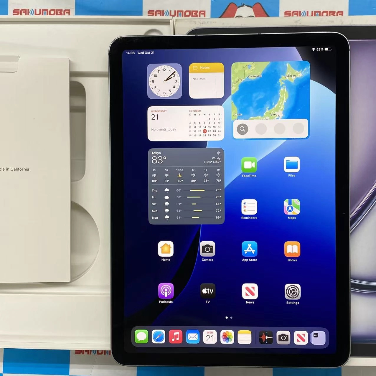 iPad Air 11インチ 第6世代 Wi-Fi + Cellular 256GB スペースグレイ MUXH3J/A docomo版SIMフリー