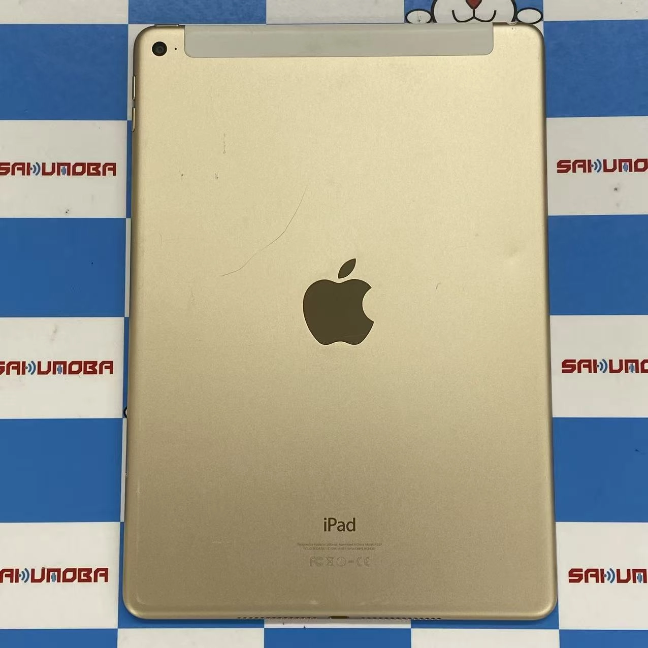 iPad Air 第2世代 Wi-Fi+Cellularモデル 32GB ゴールド MNVR2J/A AU版SIMフリージャンク au