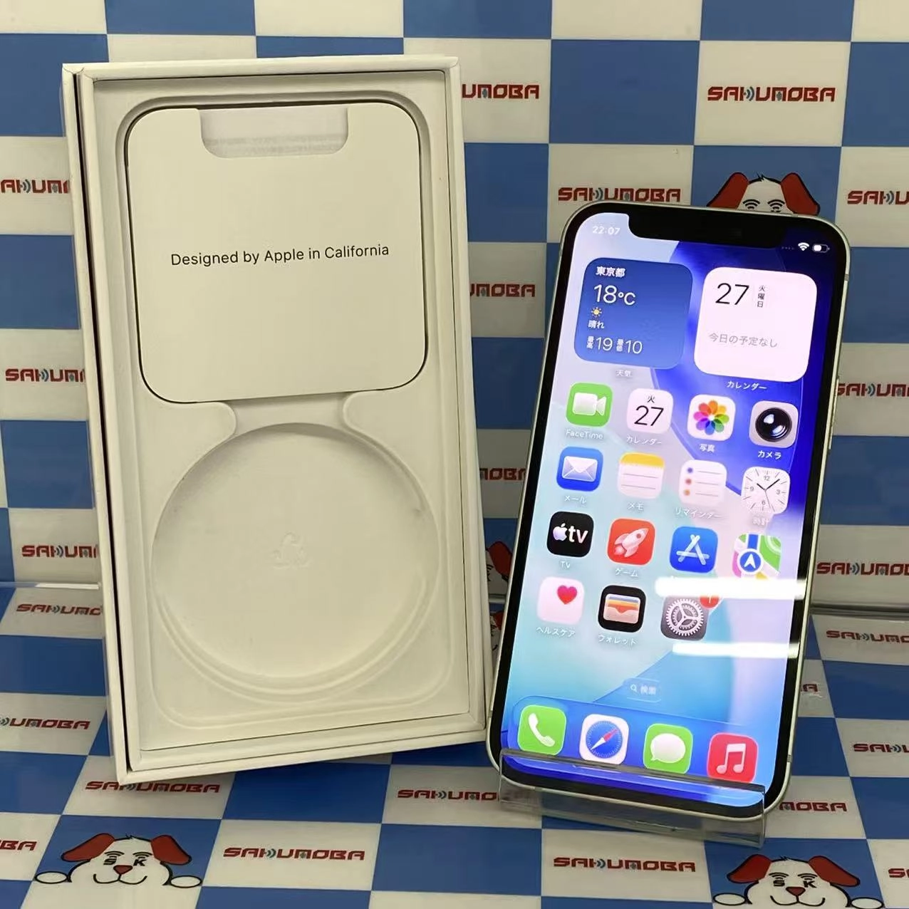 iPhone12 mini 64GB グリーン MGAV3J/A SIMフリージャンク品