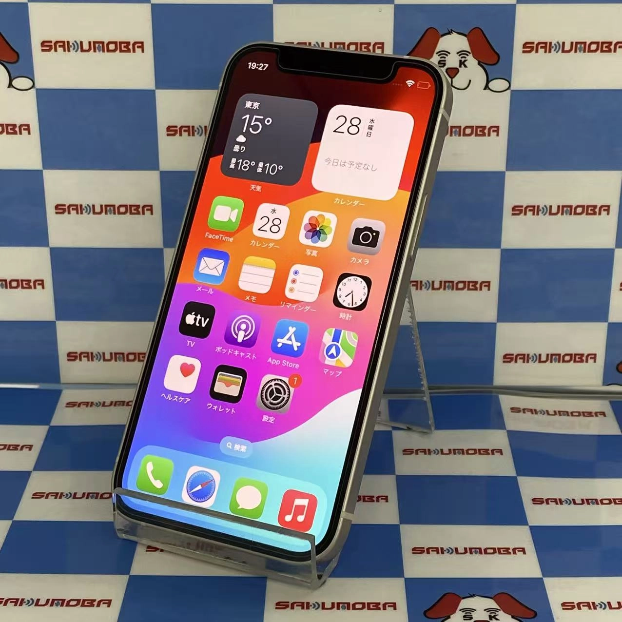 iPhone12 mini 64GB ホワイト MGA63J/A AU版SIMフリー au