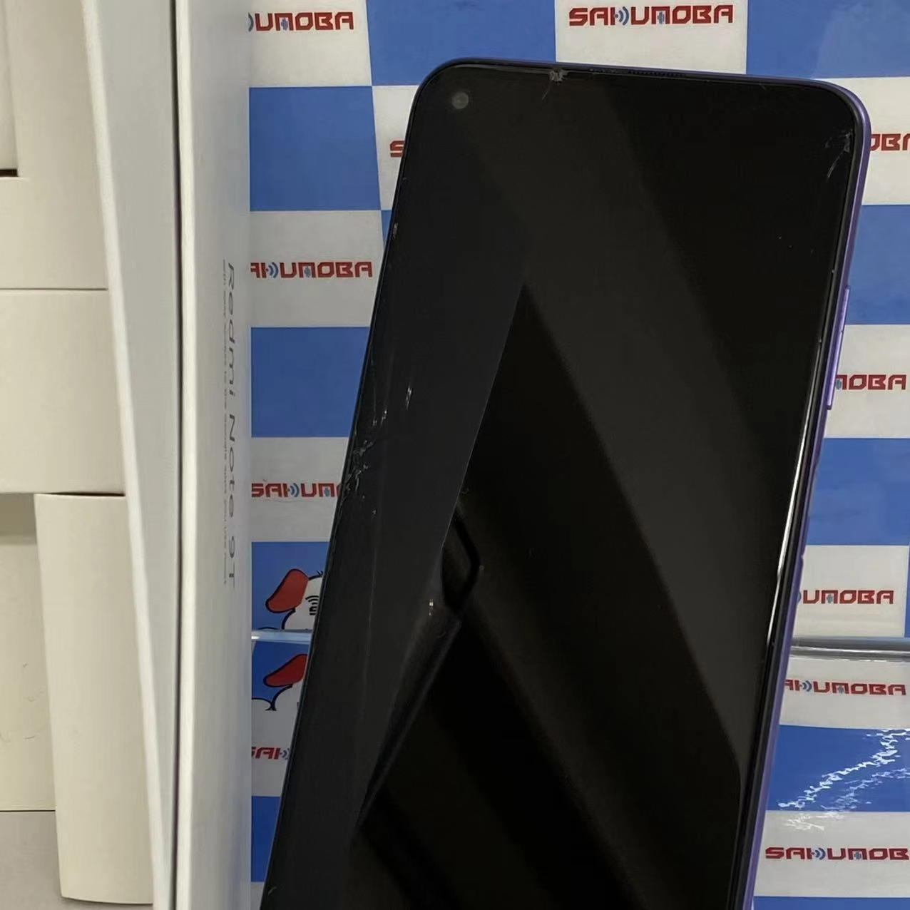 Redmi Note 9T 64GB ディブレイクパープル A001XM SoftBank版SIMフリージャンク品