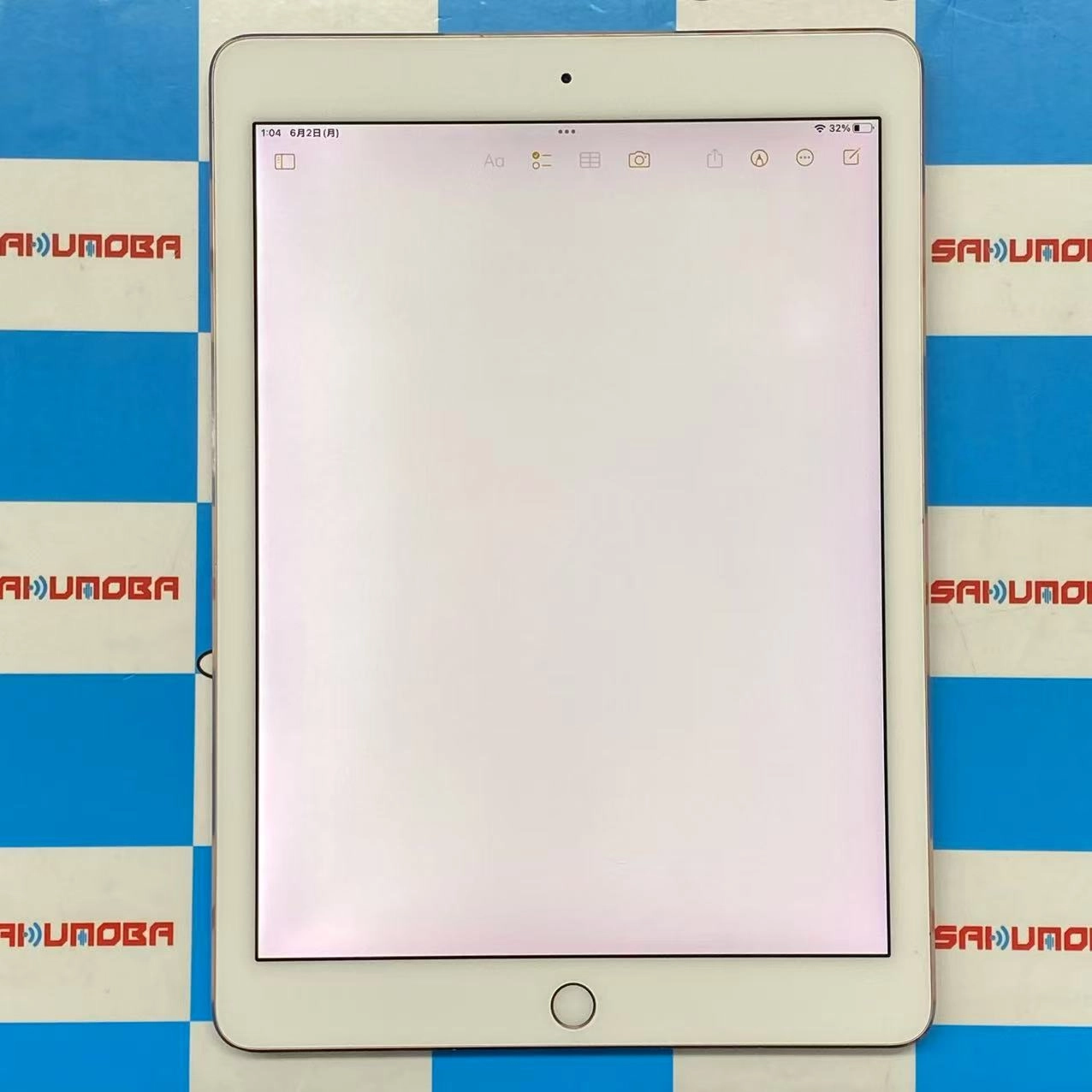 iPad Pro 9.7インチ Wi-Fiモデル 128GB MM192J/A A1673 訳あり品 ローズゴールド