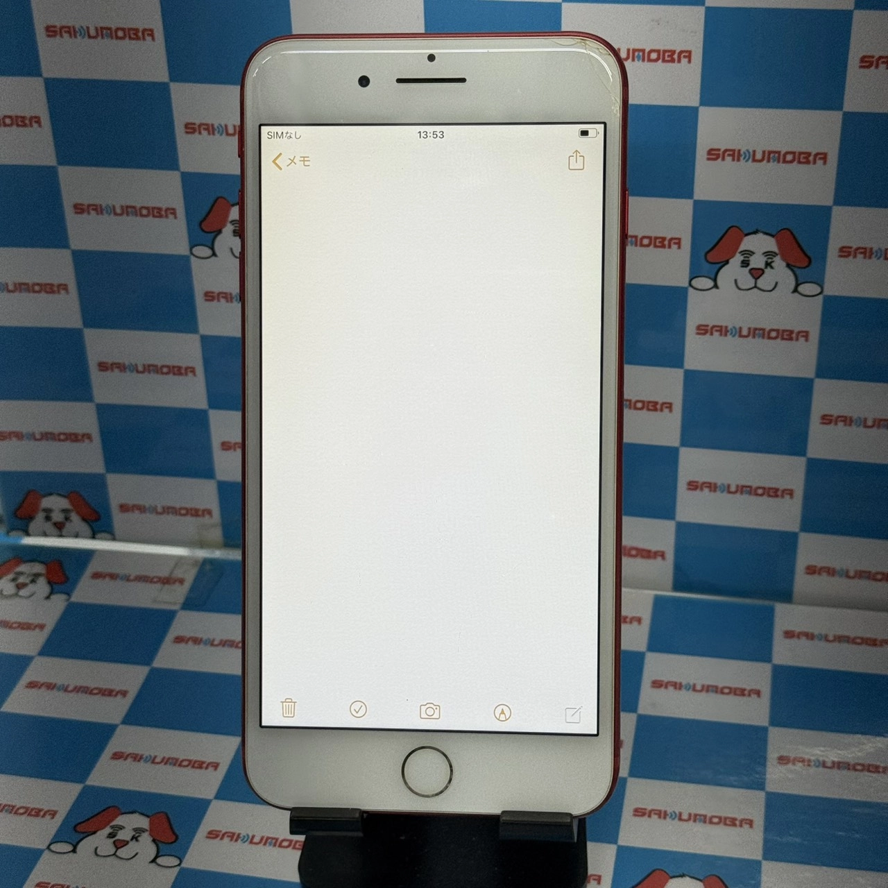 iPhone7 Plus 128GB Product Red MPR22J/A AU版SIMフリー ジャンク品 au